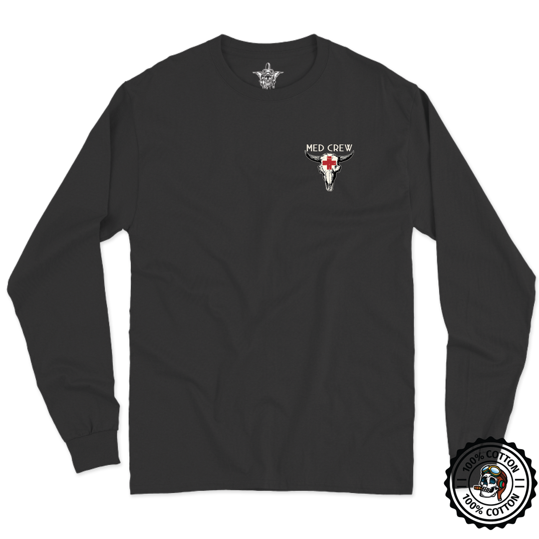 Det 1, C Co, 1-189 GSAB "Montana Dustoff" Long Sleeve T-Shirt