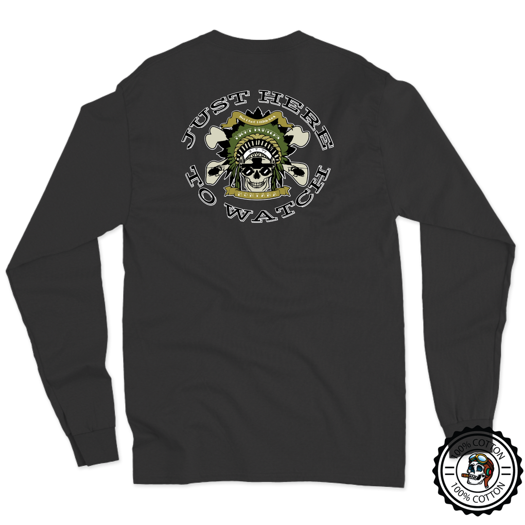 Det 1, C Co, 1-112 S&S "Night Hunters" Long Sleeve T-Shirt