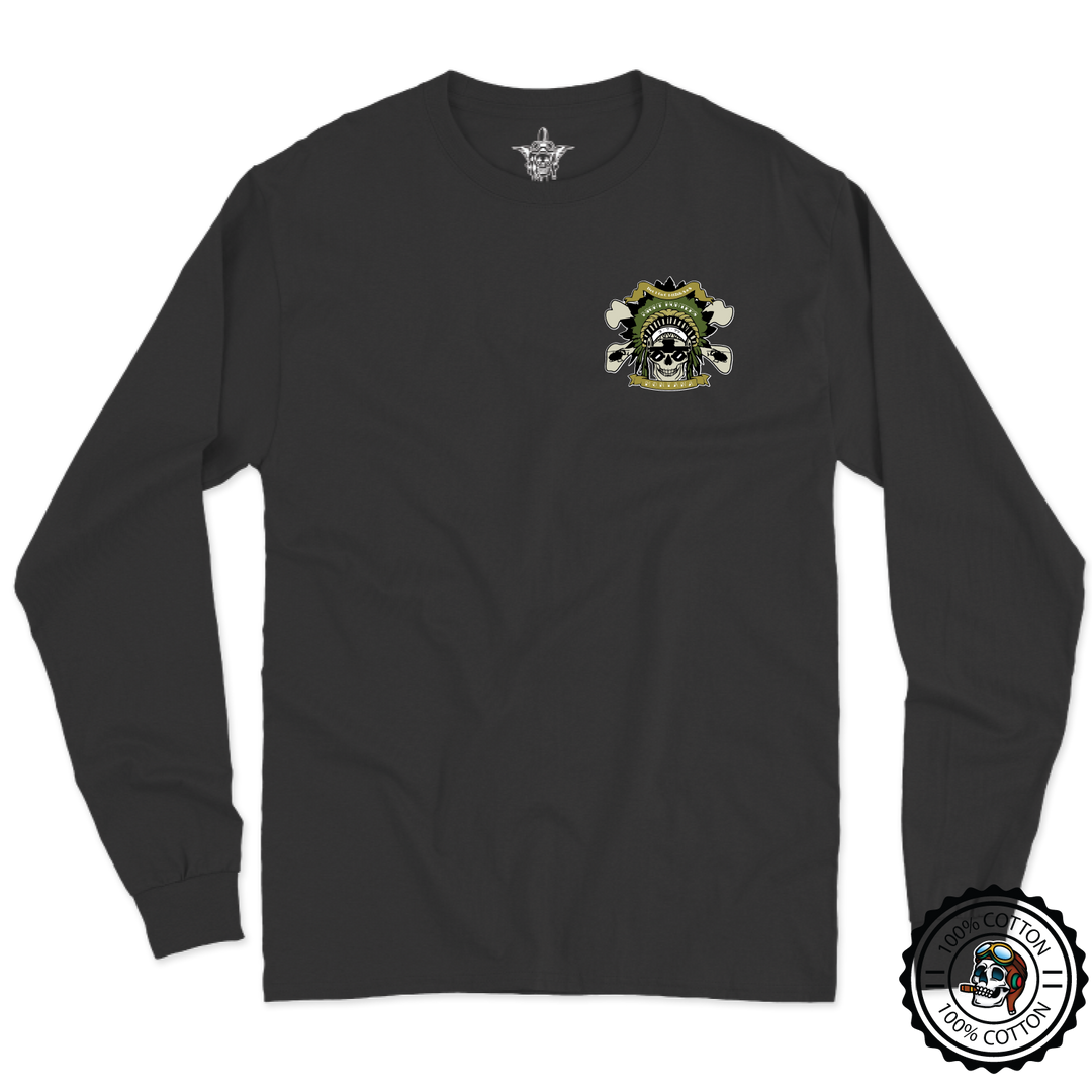 Det 1, C Co, 1-112 S&S "Night Hunters" Long Sleeve T-Shirt