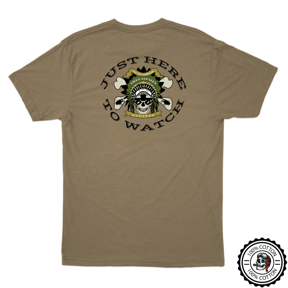Det 1, C Co, 1-112 S&S "Night Hunters" Tan 499 T-Shirt