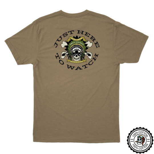 Det 1, C Co, 1-112 S&S "Night Hunters" Tan 499 T-Shirt