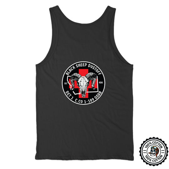 Det 1, C Co, 1-189 GSAB  Black Sheep Dustoff Tank Tops
