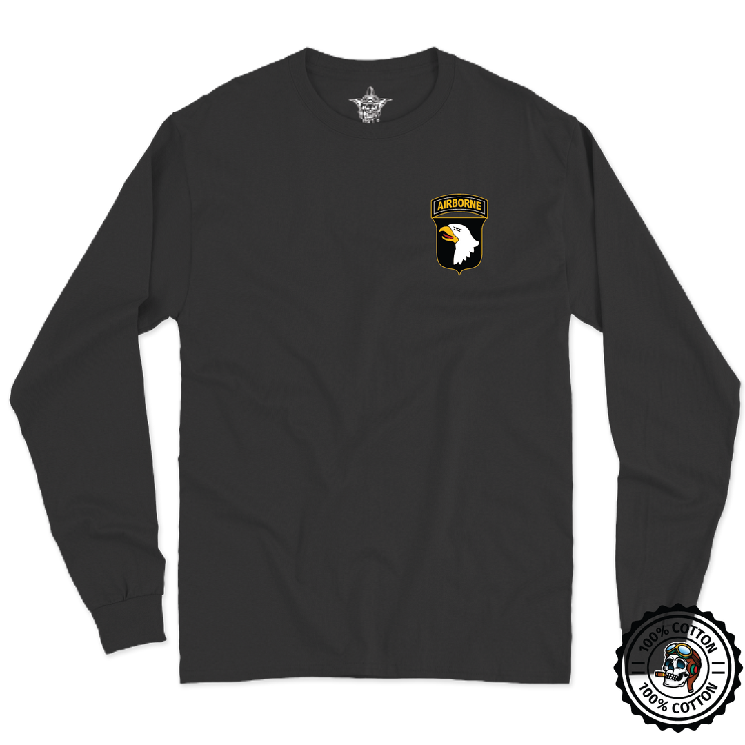 D Co, 1-101 AVN "Dragon Slayers" Long Sleeve T-Shirt