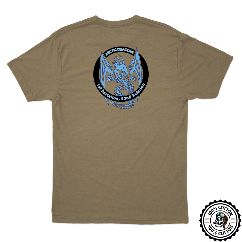 1-52 GSAB "Arctic Dragons" Tan 499 T-Shirt