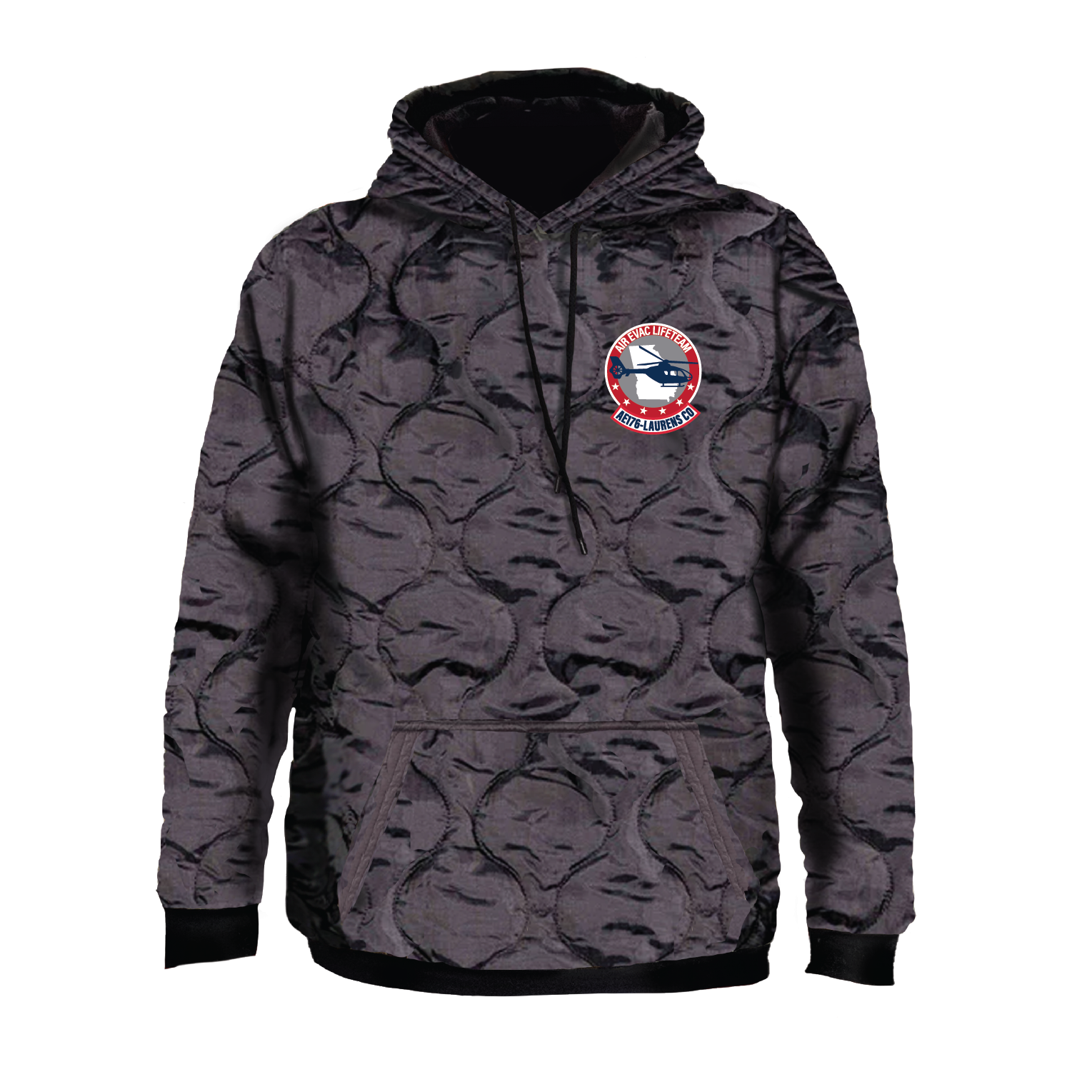 Woobie Hoodie — Air Evac Dublin, GA Embroidery