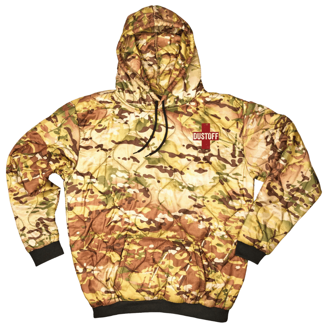 Dustoff Field Hoodie Embroidery