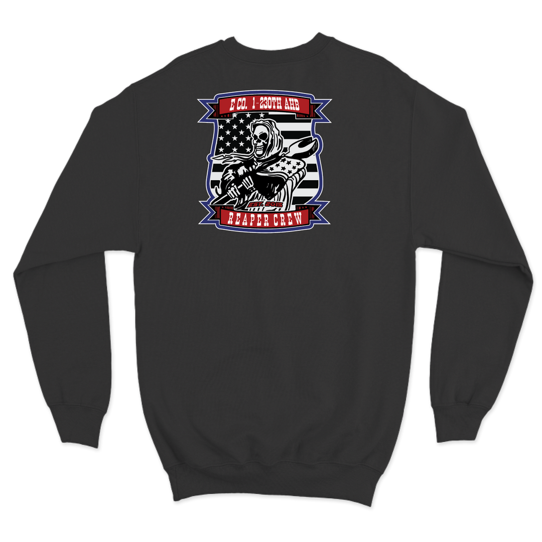 E Co, 1-230th AHB, "Reaper Crew" Crewneck Sweatshirt