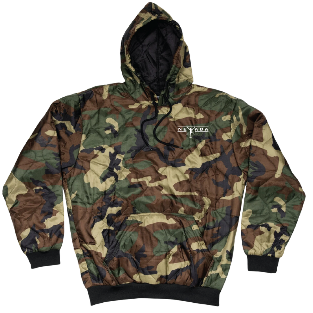 Woobie Hoodie — Det 1, G Co, 2-238 GSAB "Nevada" Embroidery