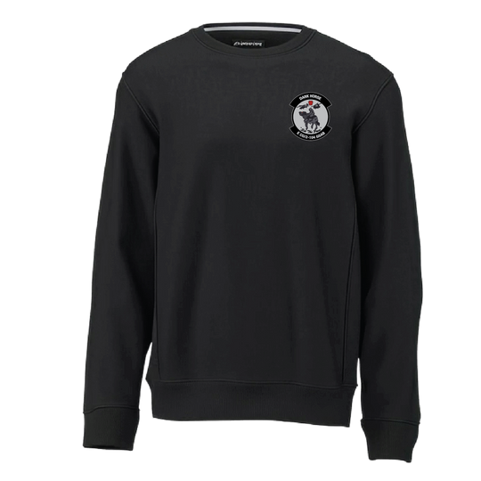 E CO, DK HORSE_heavyweightcrewneck_black_front.png