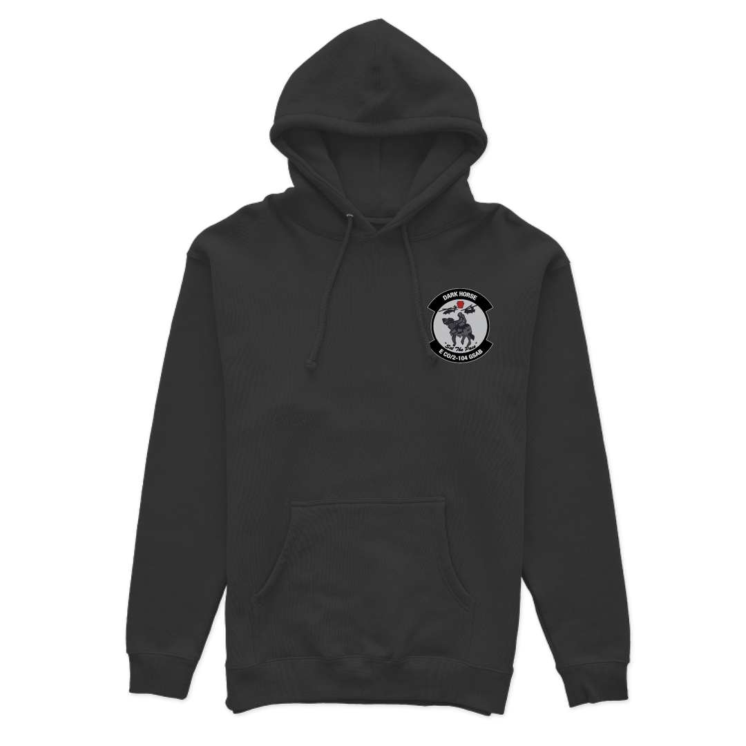 E CO, DK HORSE_hoodie_black_front.png
