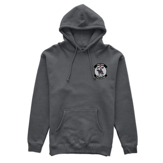 E CO, DK HORSE_hoodie_charcoal_front.png