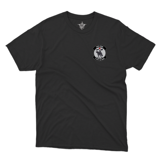 E CO, DK HORSE_tee_black_front.png
