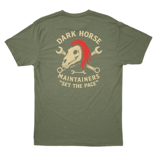 E CO, DK HORSE_tee_heathermilitarygreen_back.png