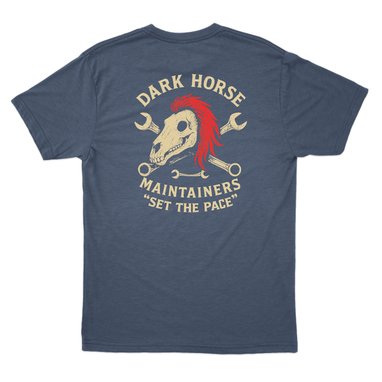 E CO, DK HORSE_tee_heathernavy_back.png