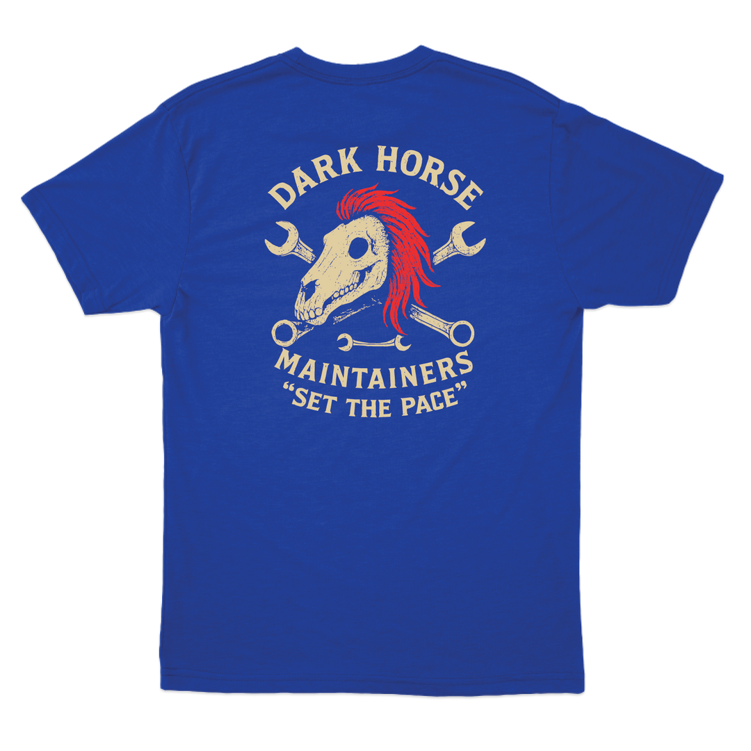 E CO, DK HORSE_tee_royal_back.png