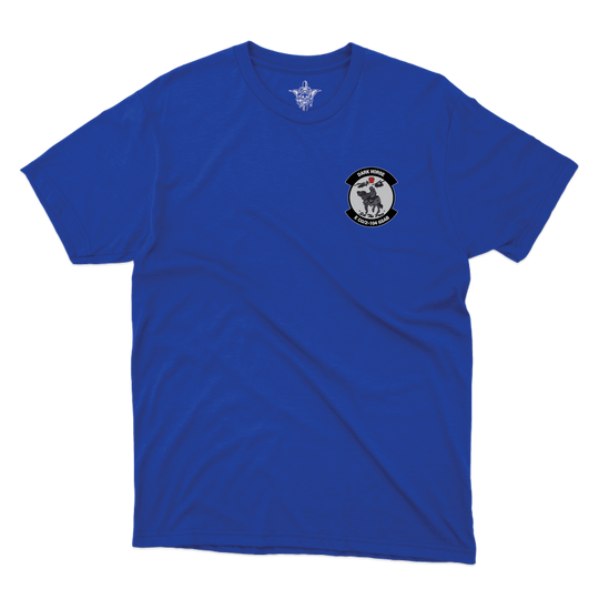 E CO, DK HORSE_tee_royal_front.png