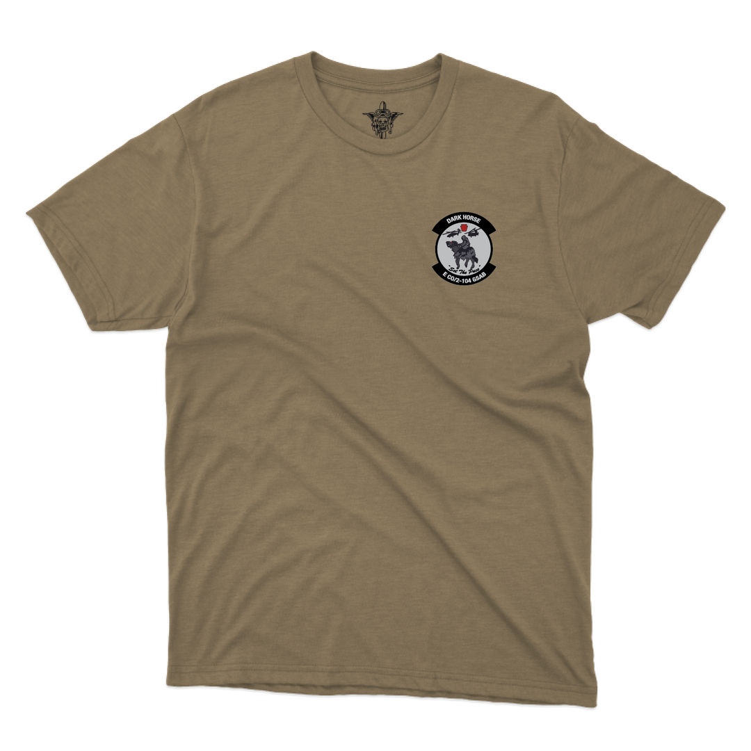 E CO, DK HORSE_tee_tan_front.png