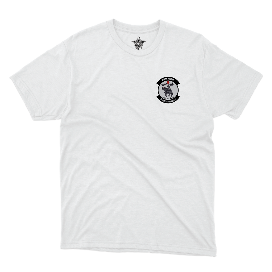 E CO, DK HORSE_tee_white_front.png