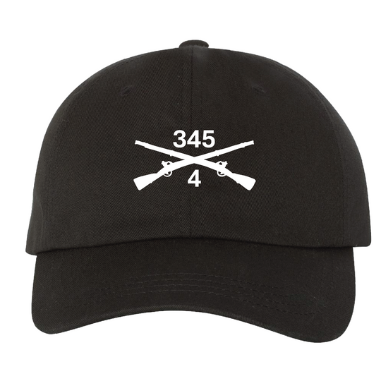 4-345th BN, 1 BDE Embroidered Hats