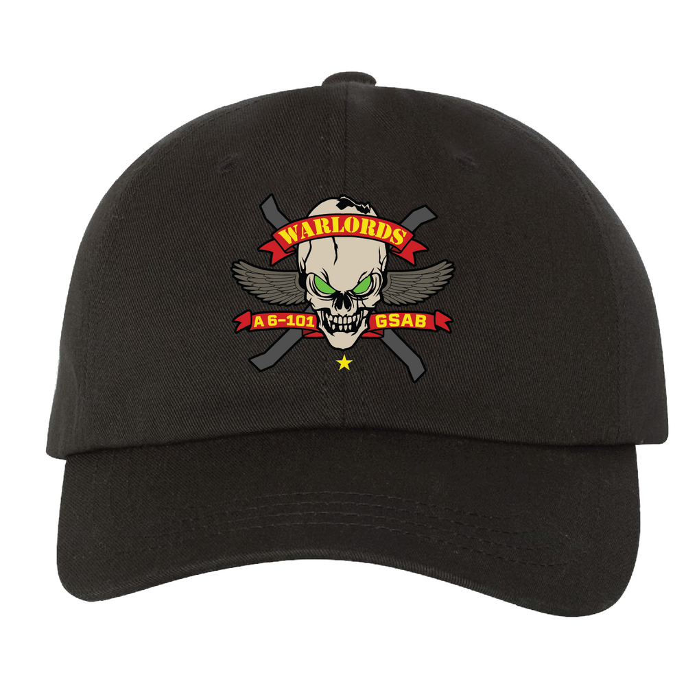 A Co, 6-101 GSAB "Warlords" Embroidered Hats