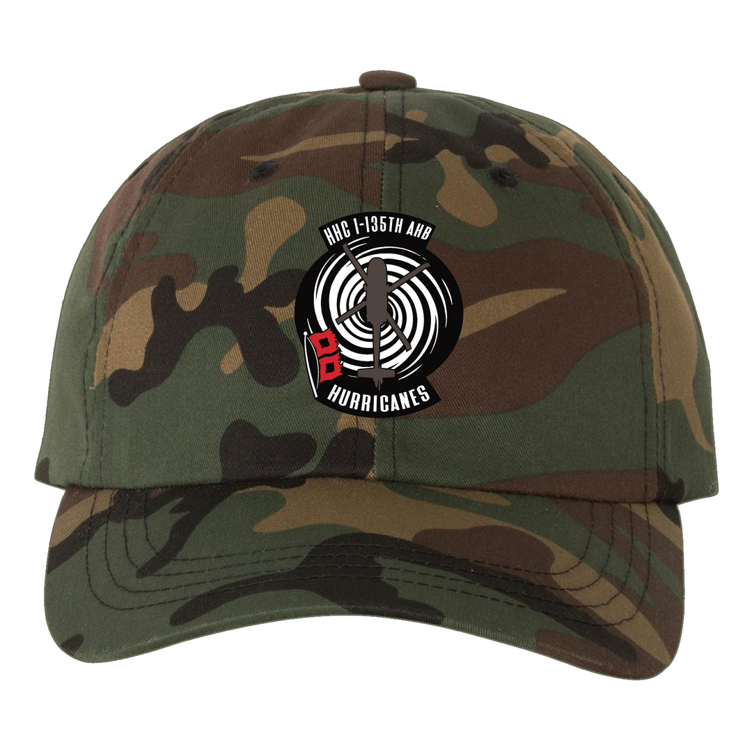 HHC, 1-135 AHB "Hurricanes" Embroidered Hats