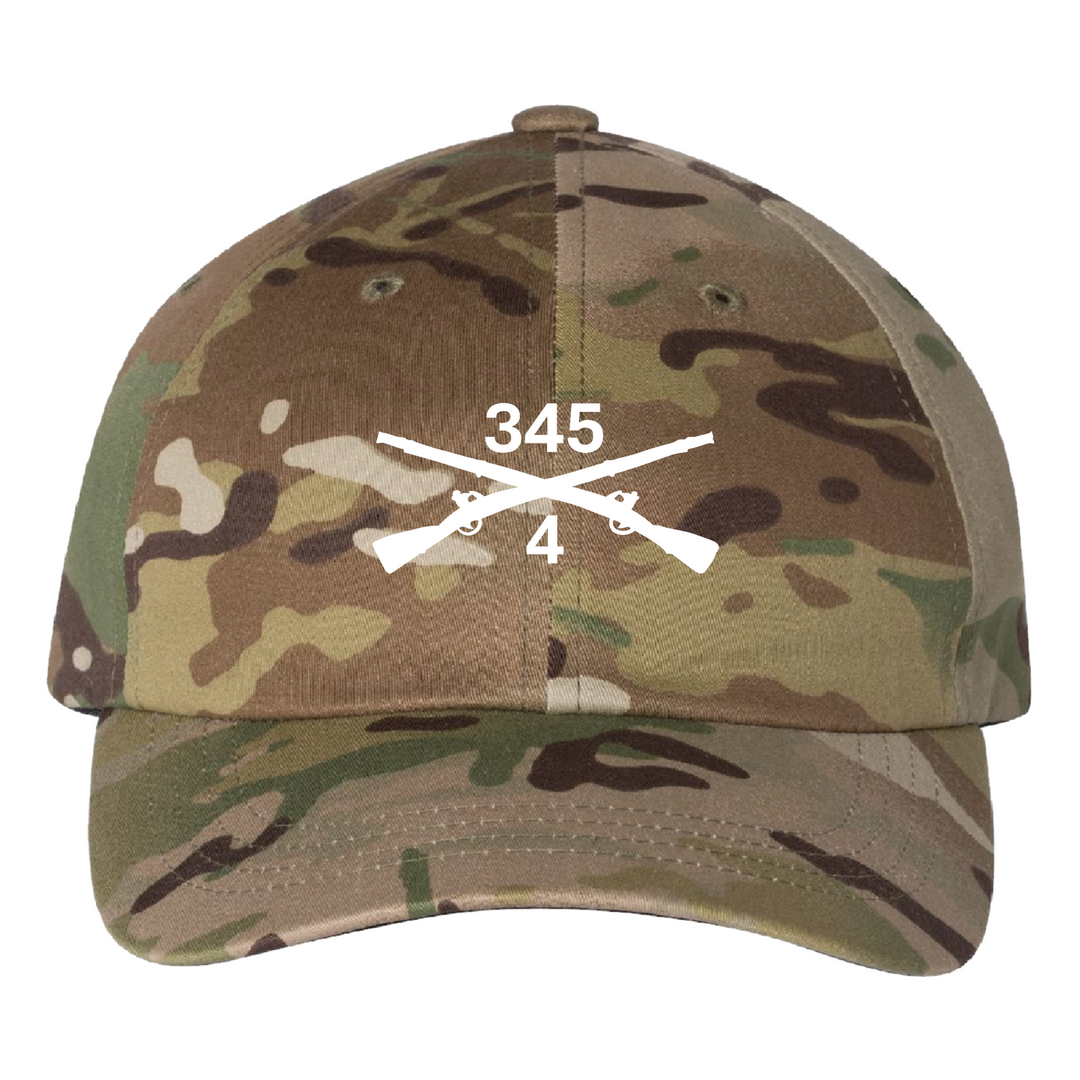 4-345th BN, 1 BDE Embroidered Hats
