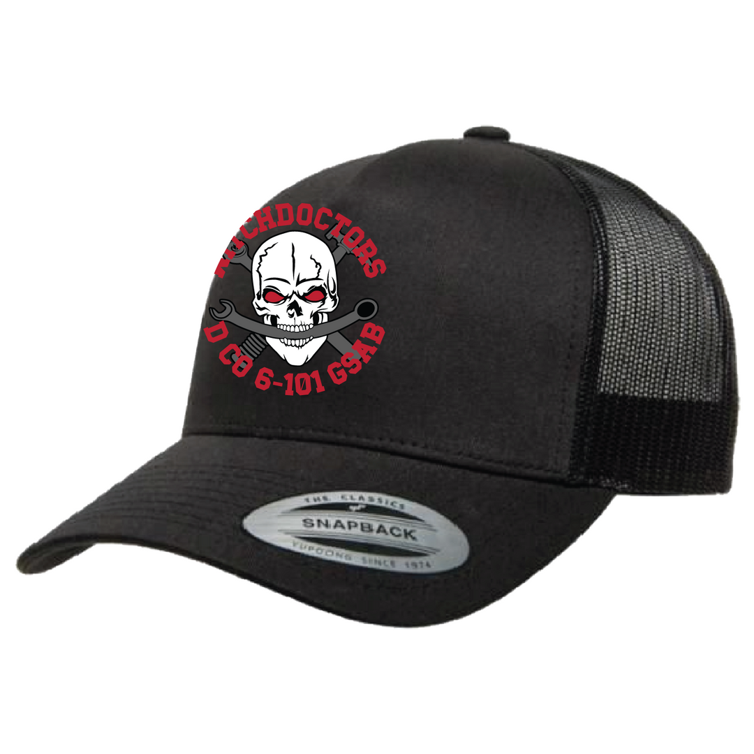 D Co, 6-101 AVN "Witchdoctors" Embroidered Hats