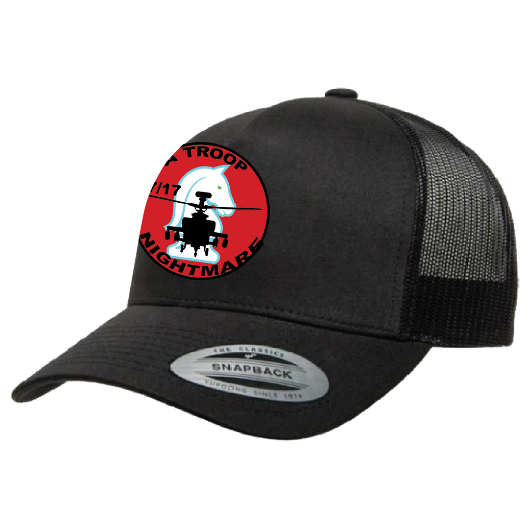 A TRP, 7-17 ACS "Nightmare" Embroidered Hats