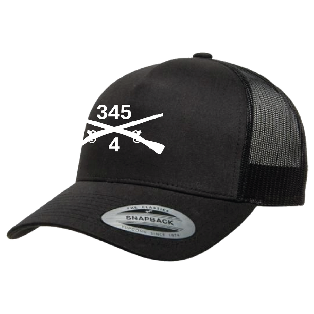4-345th BN, 1 BDE Embroidered Hats