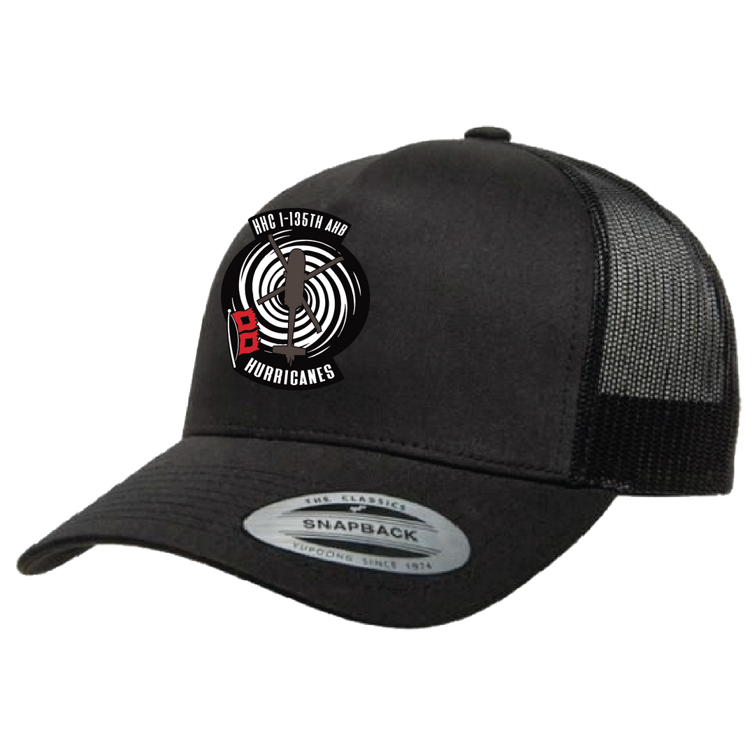 HHC, 1-135 AHB "Hurricanes" Embroidered Hats