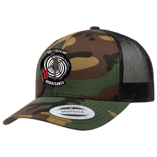 HHC, 1-135 AHB "Hurricanes" Embroidered Hats