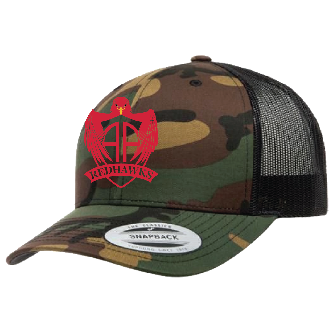 REDHAWKS EMBROIDERED SNAPBACK HAT REDHAWKS EMBROIDERED SNAPBACK HAT