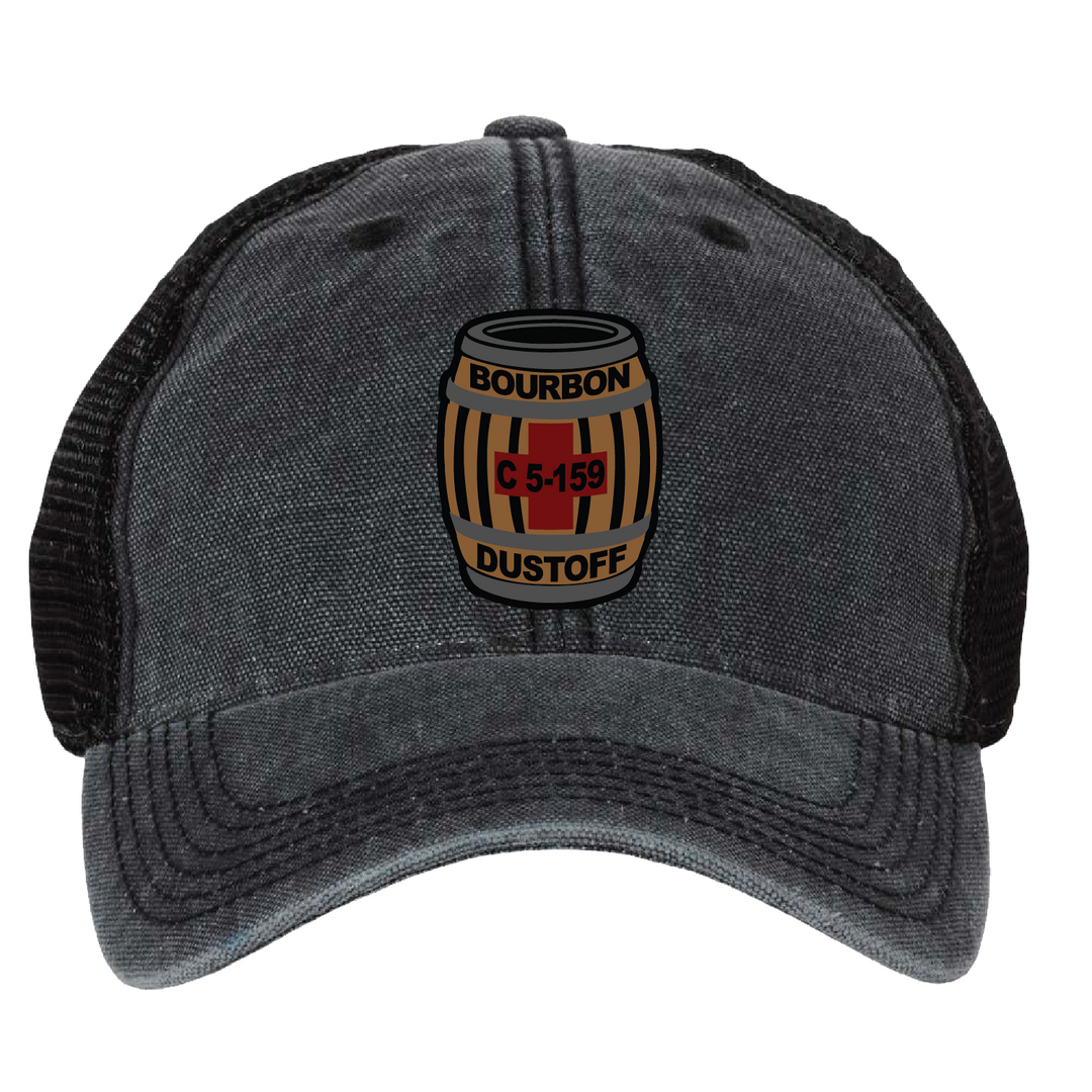 C Med, 5-159th "Bourbon Dustoff" Embroidered Hats