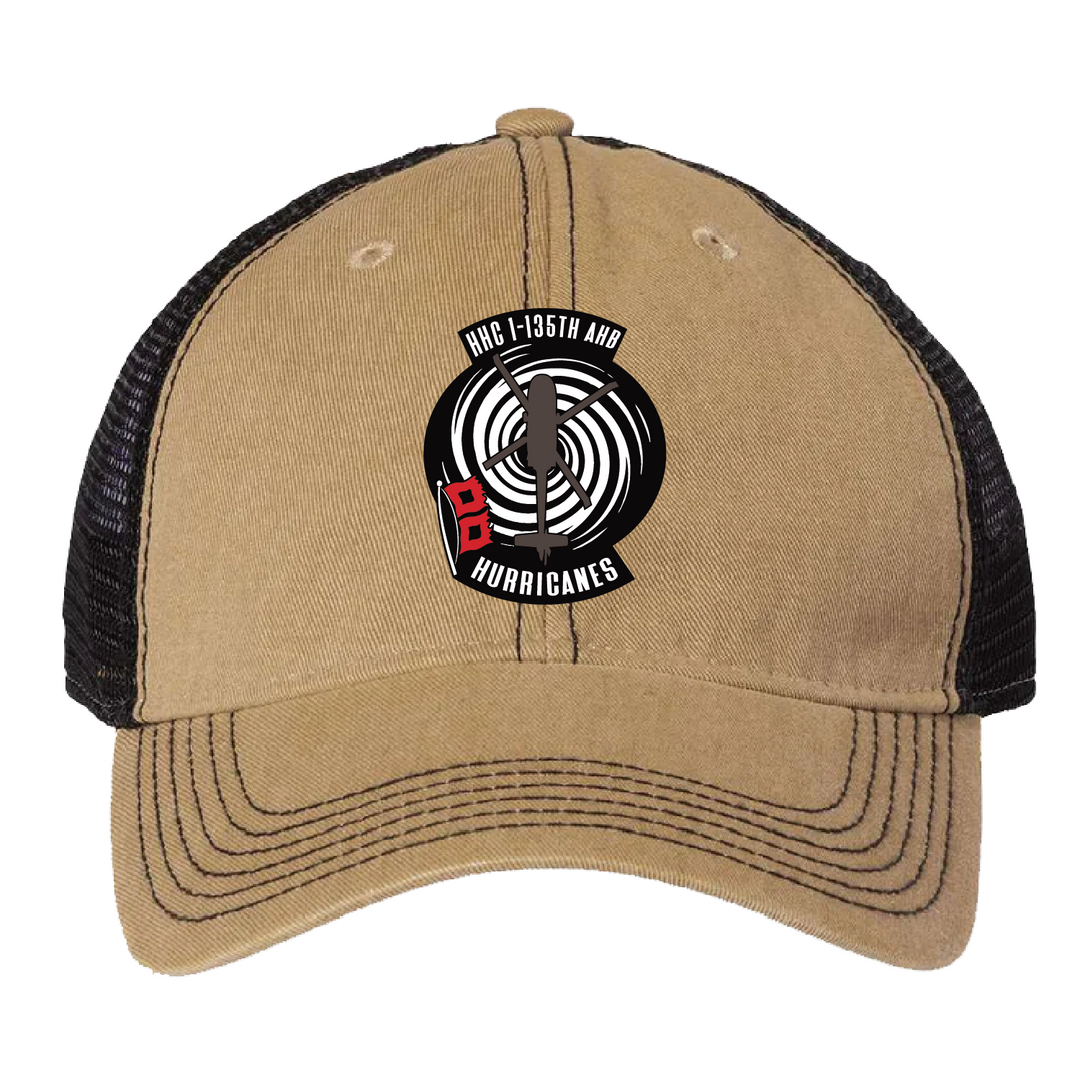 HHC, 1-135 AHB "Hurricanes" Embroidered Hats