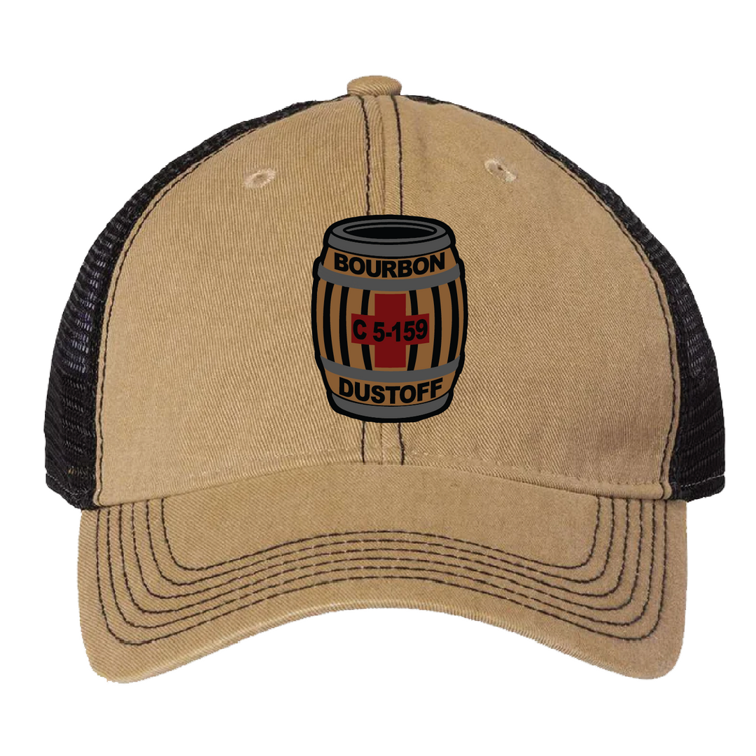 C Med, 5-159th "Bourbon Dustoff" Embroidered Hats