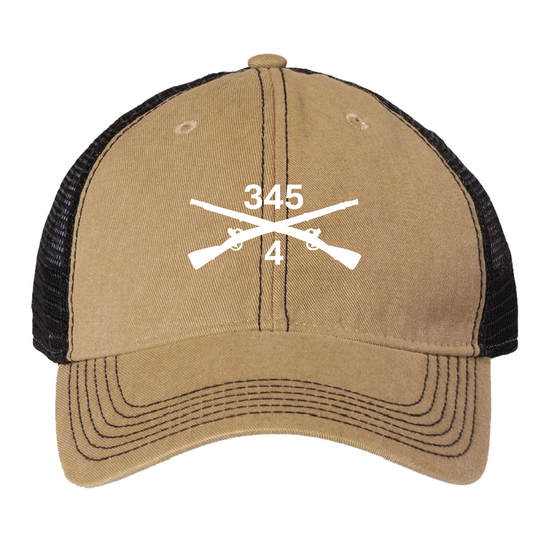 4-345th BN, 1 BDE Embroidered Hats