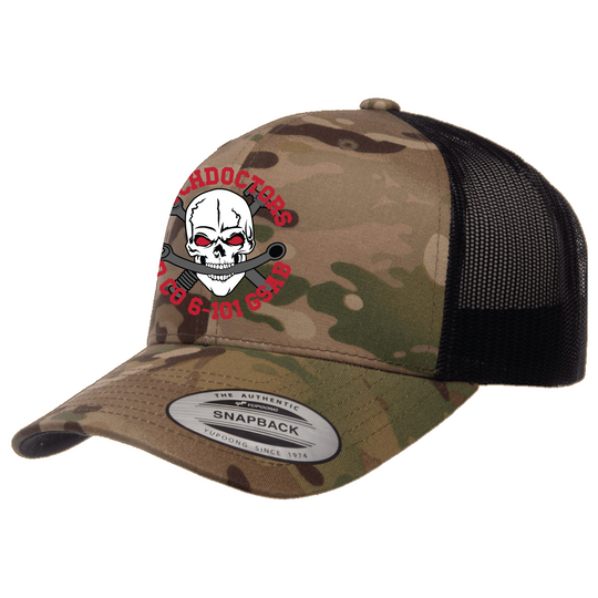 D Co, 6-101 AVN "Witchdoctors" Embroidered Hats