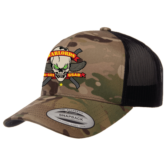 A Co, 6-101 GSAB "Warlords" Embroidered Hats