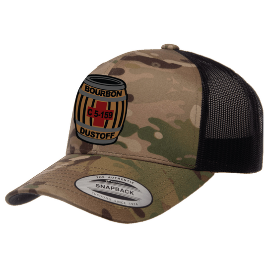 C Med, 5-159th "Bourbon Dustoff" Embroidered Hats