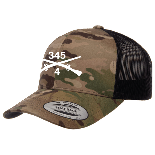 4-345th BN, 1 BDE Embroidered Hats