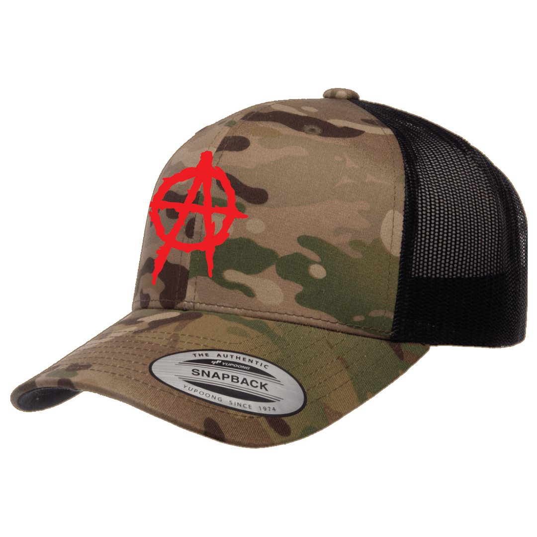A Co, 1-10 AB “Pitch Black” Embroidered Hats