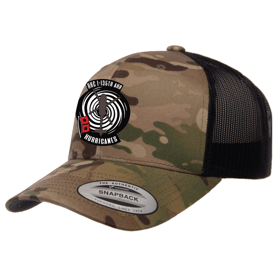 HHC, 1-135 AHB "Hurricanes" Embroidered Hats