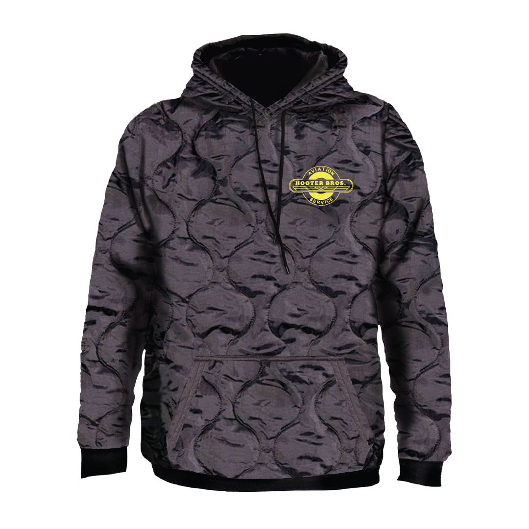 Woobie Hoodie — D Co, 1-160th SOAR(A) "Hooter Bros" Embroidery