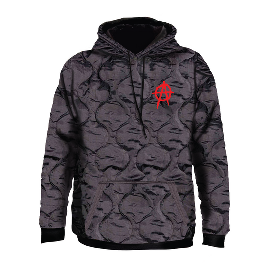 A Co, 1-10 AB “Pitch Black” Field Hoodie Embroidery