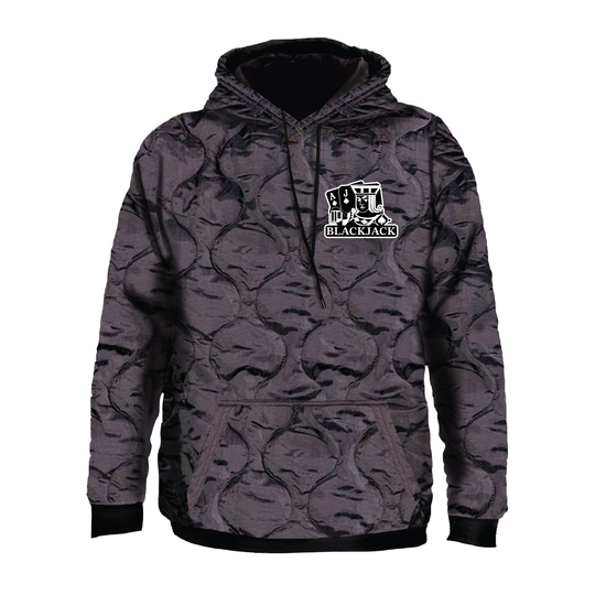 B Co, 1-135th AHB Woobie Hoodie Embroidery