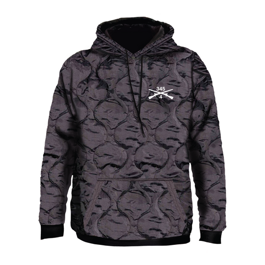 4-345th BN, 1 BDE Woobie Hoodie Embroidery