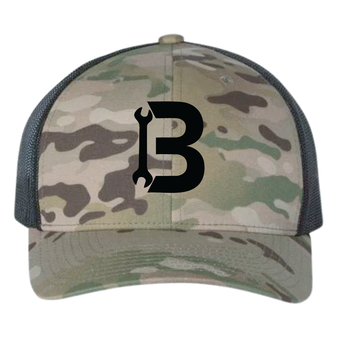 B Co, 296 BSB "Black Knights" Embroidered Hats