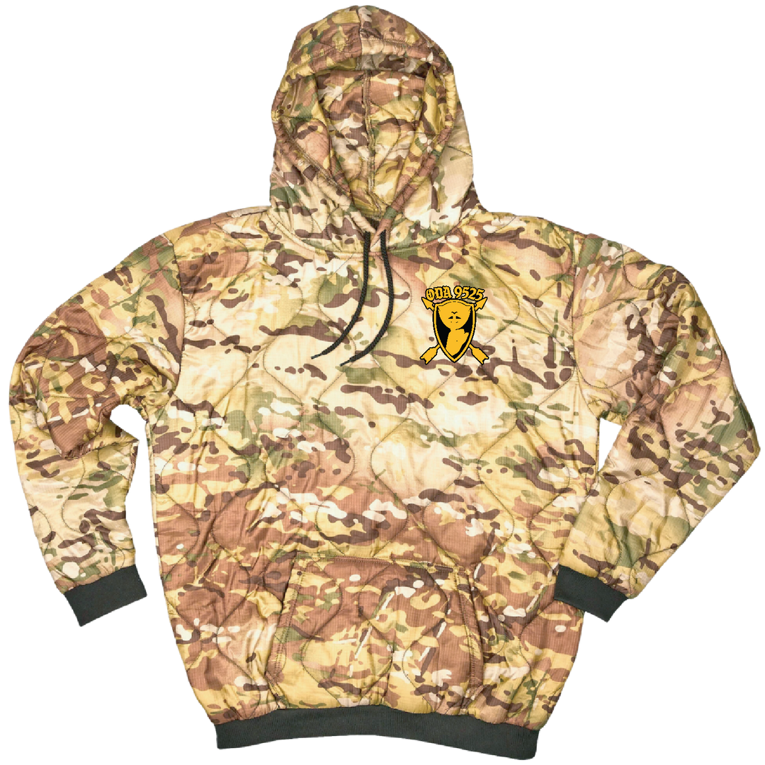 ODA 9525 Field Hoodie Embroidery