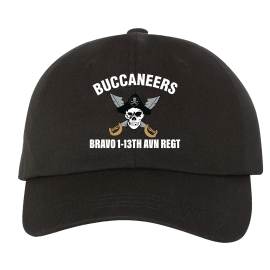 B Co, 1-13th AVN "Buccaneers" Embroidered Hats