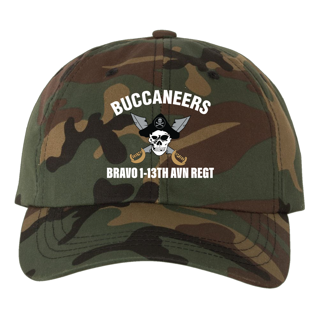 B Co, 1-13th AVN "Buccaneers" Embroidered Hats
